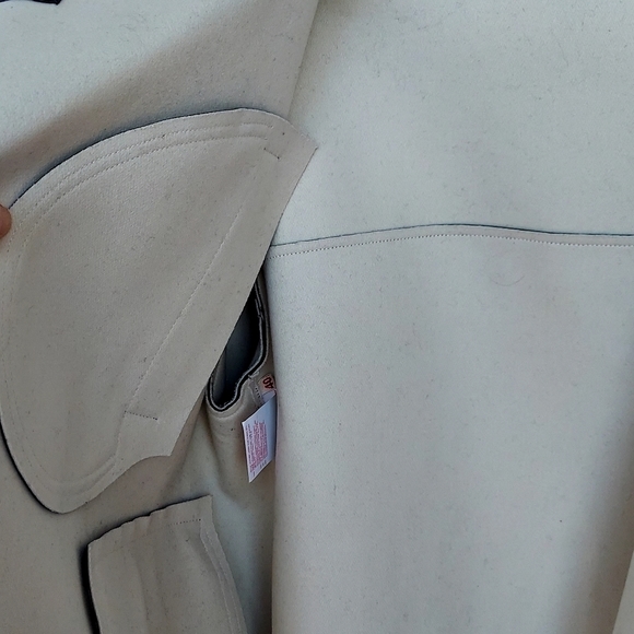 Marni Double Breasted Black Lamb Leather Jacket Size 40 - Picture 7 of 13